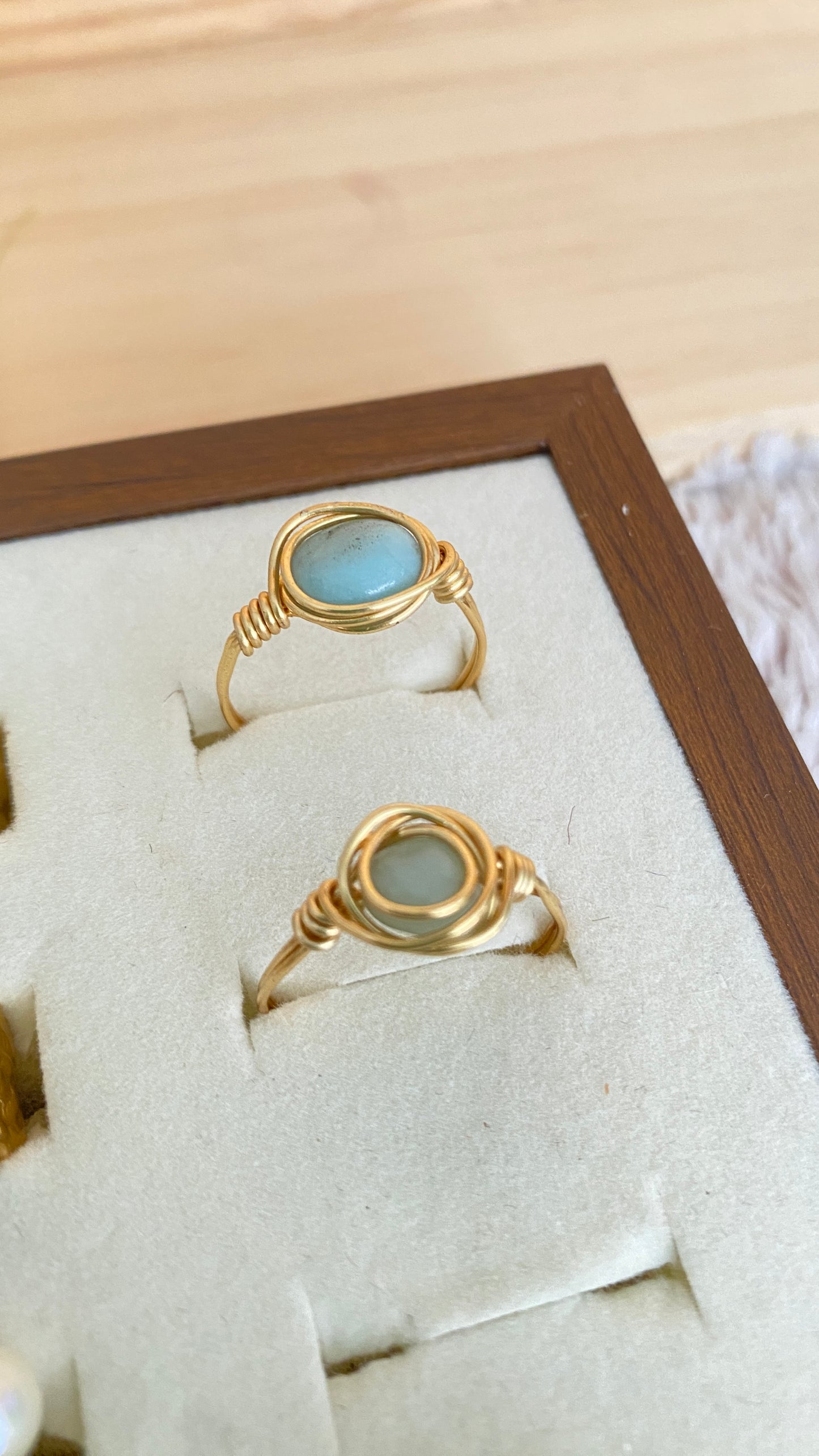 Amazonite Rings