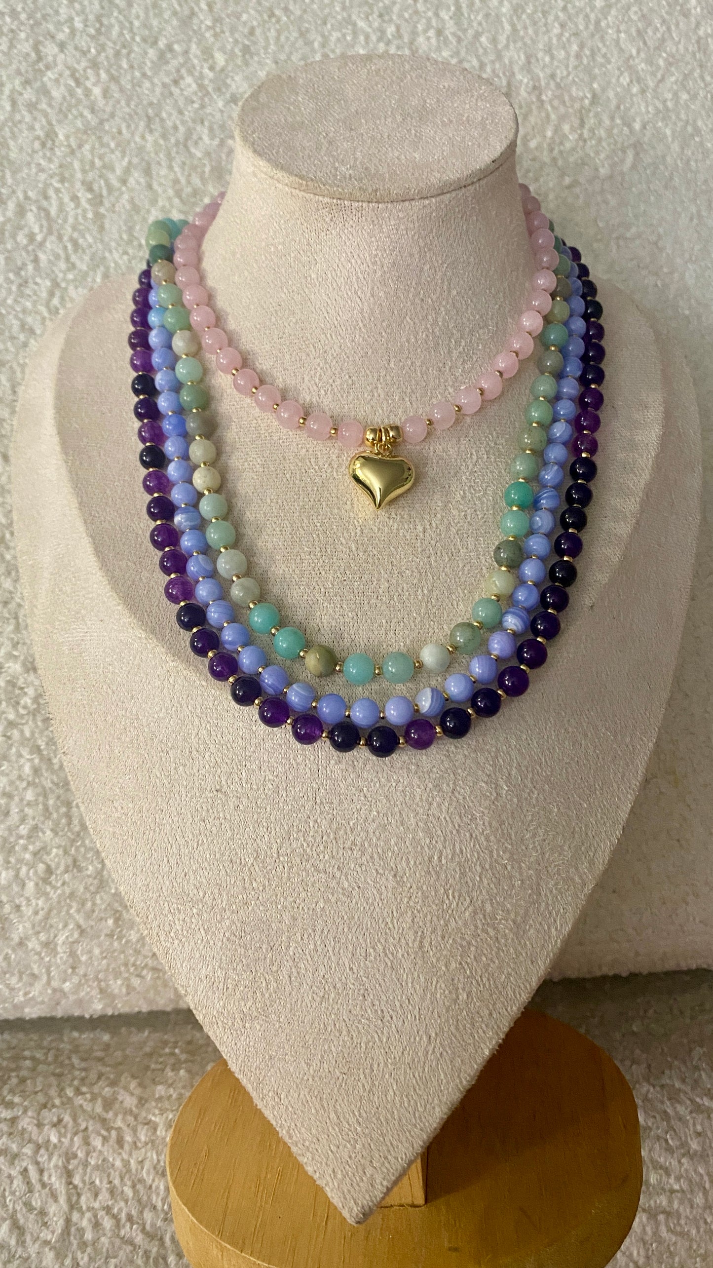 Semiprecious Stones necklaces