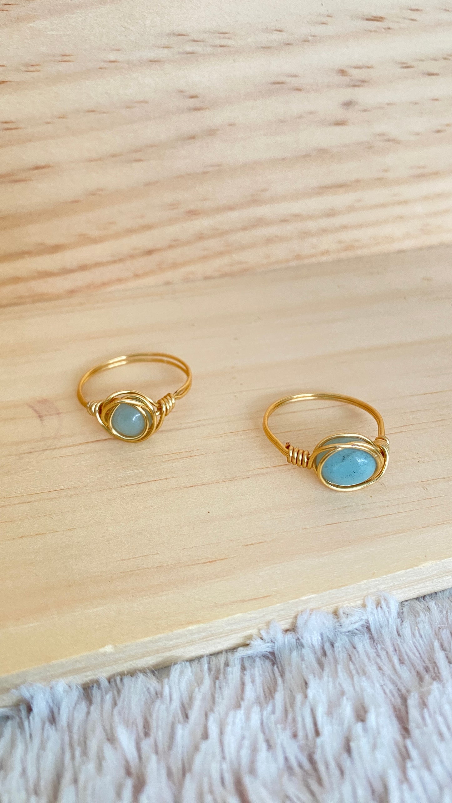 Amazonite Rings