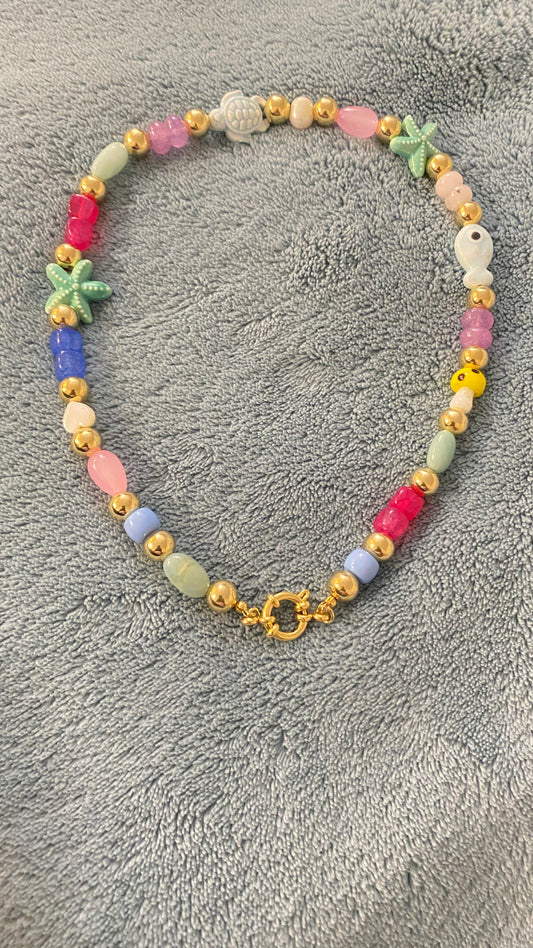 Multi-beaded Necklace