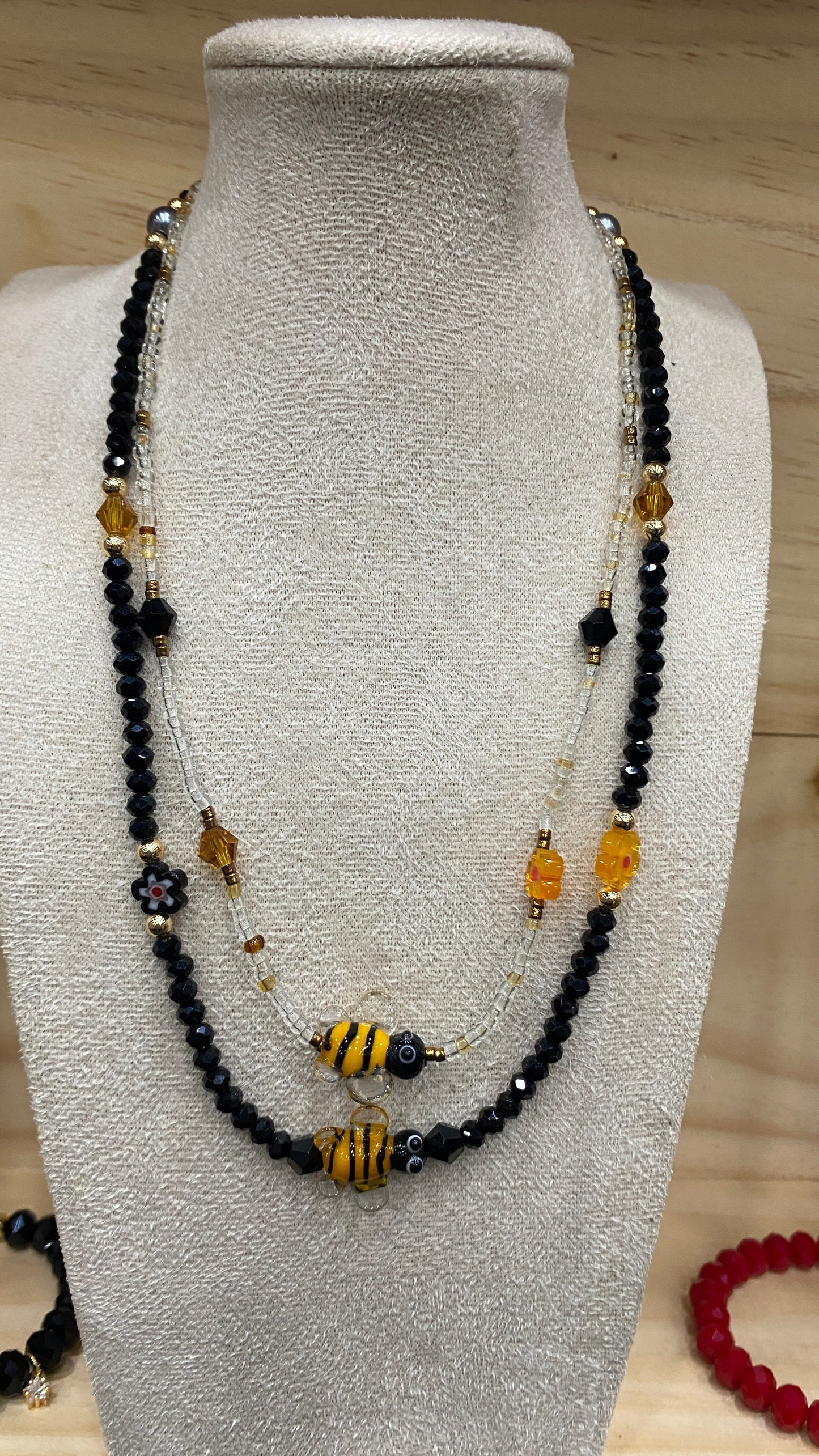 Bee Necklaces