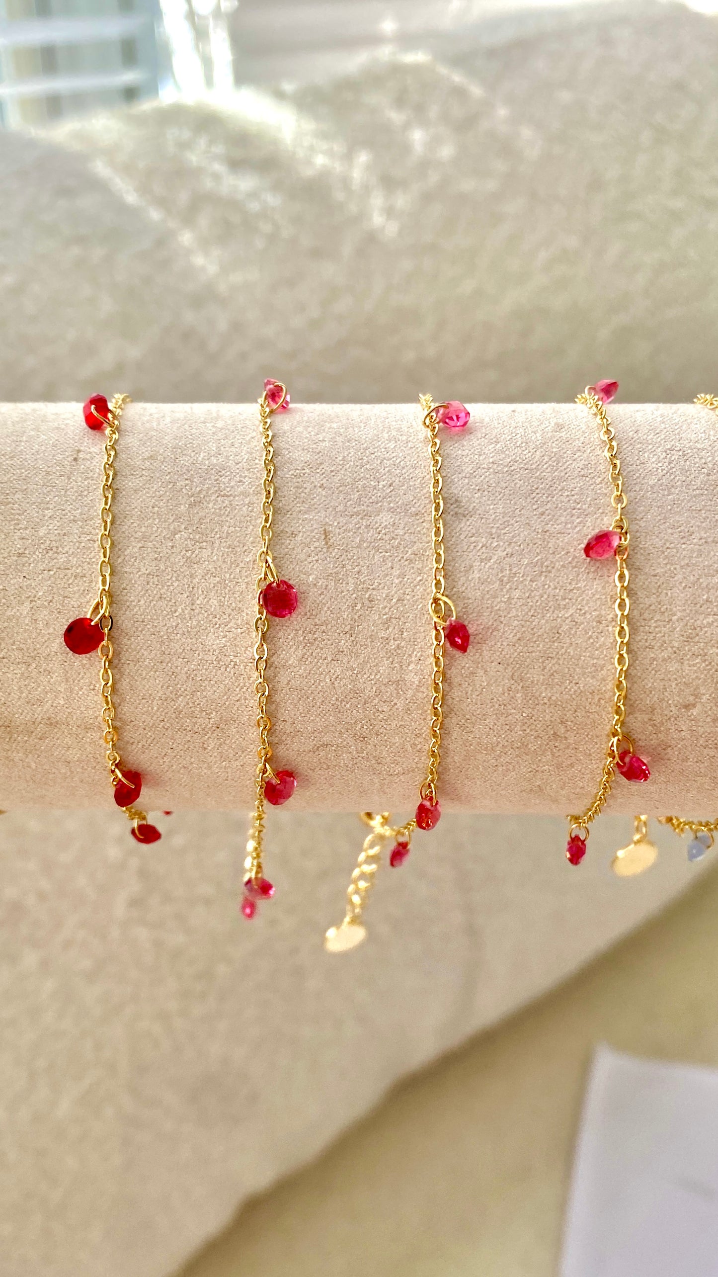 Crystal bracelets
