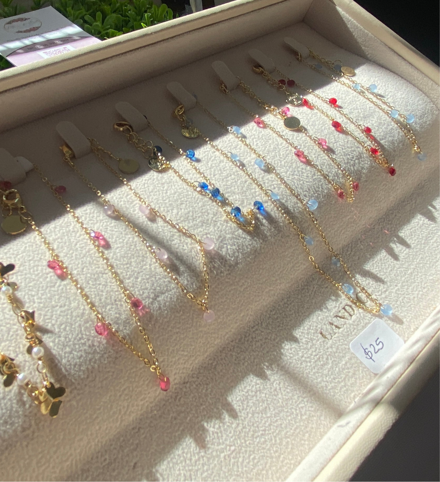 Crystal bracelets